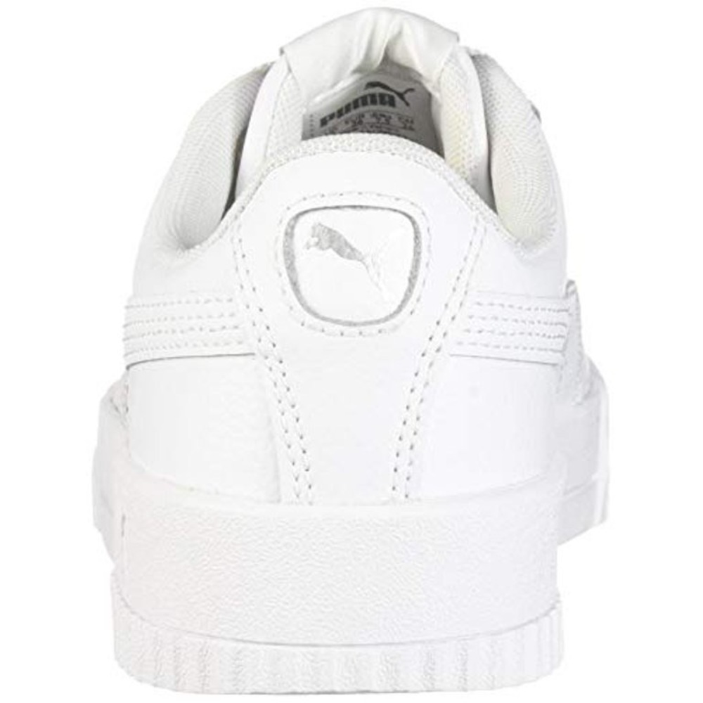 White Puma Carina Leather Women’s Sneakers - Picture 7 of 9
